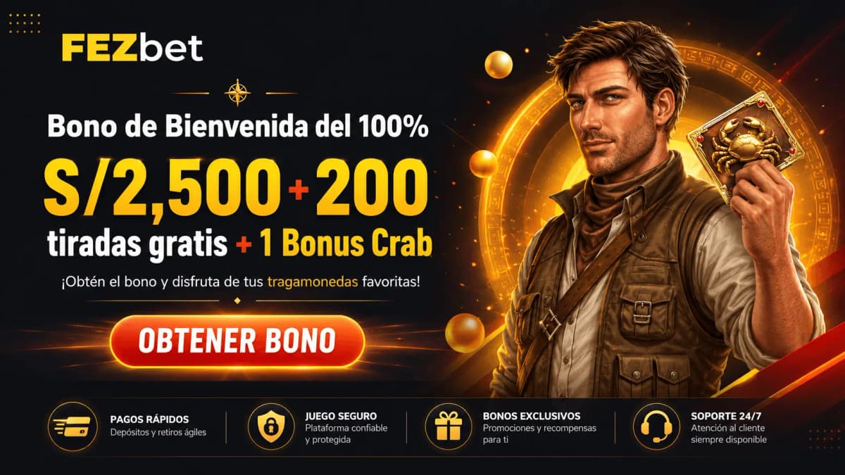 Logo de FEZbet, casino online disponible en Perú